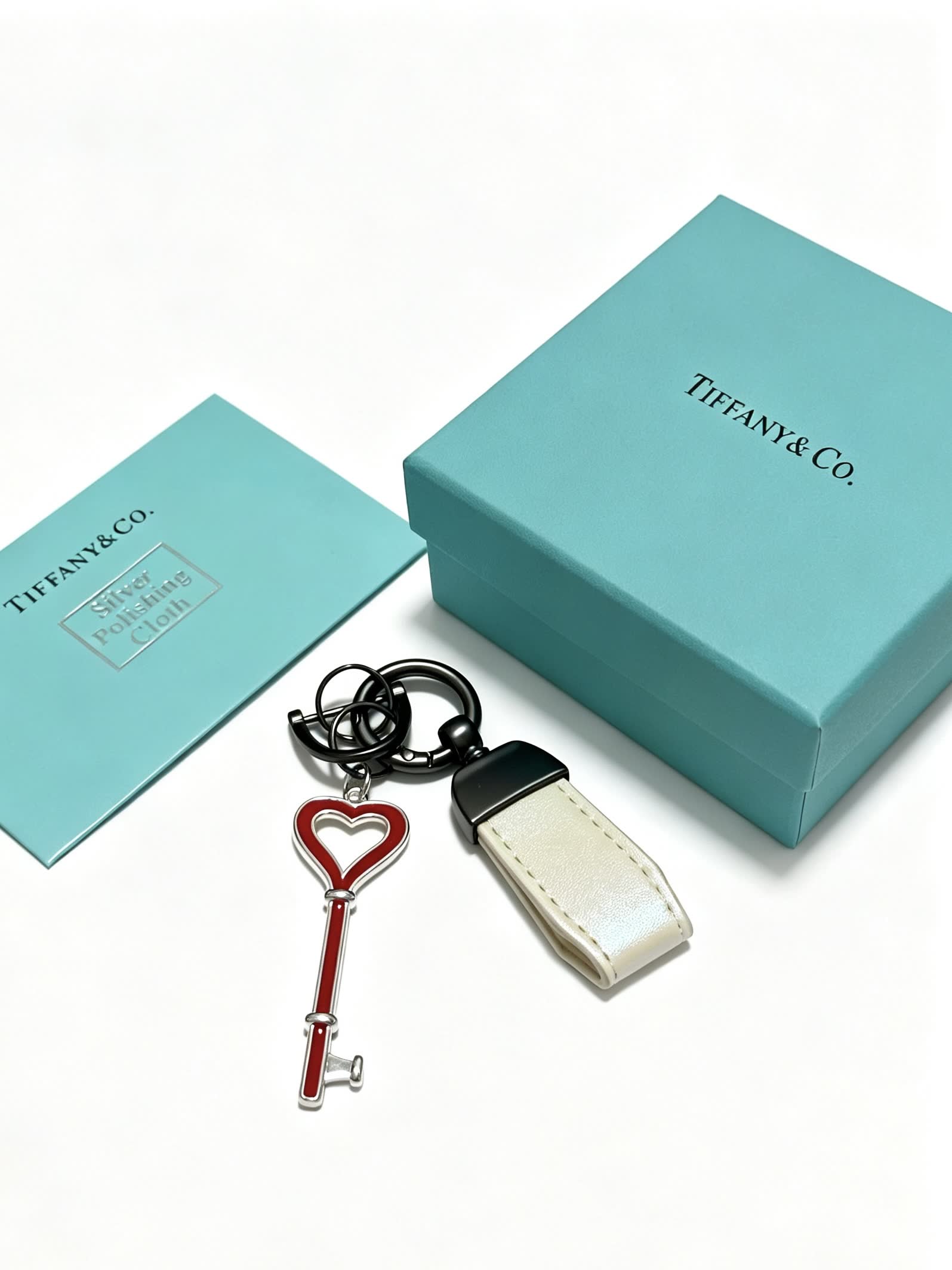 Tiffany & Co. Heart Key Charm
